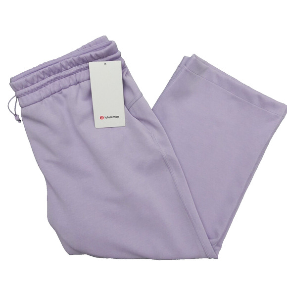 New Lululemon Size 14 Softstreme High Rise Straight Leg Crop 24" LILE Purple - Picture 1 of 9